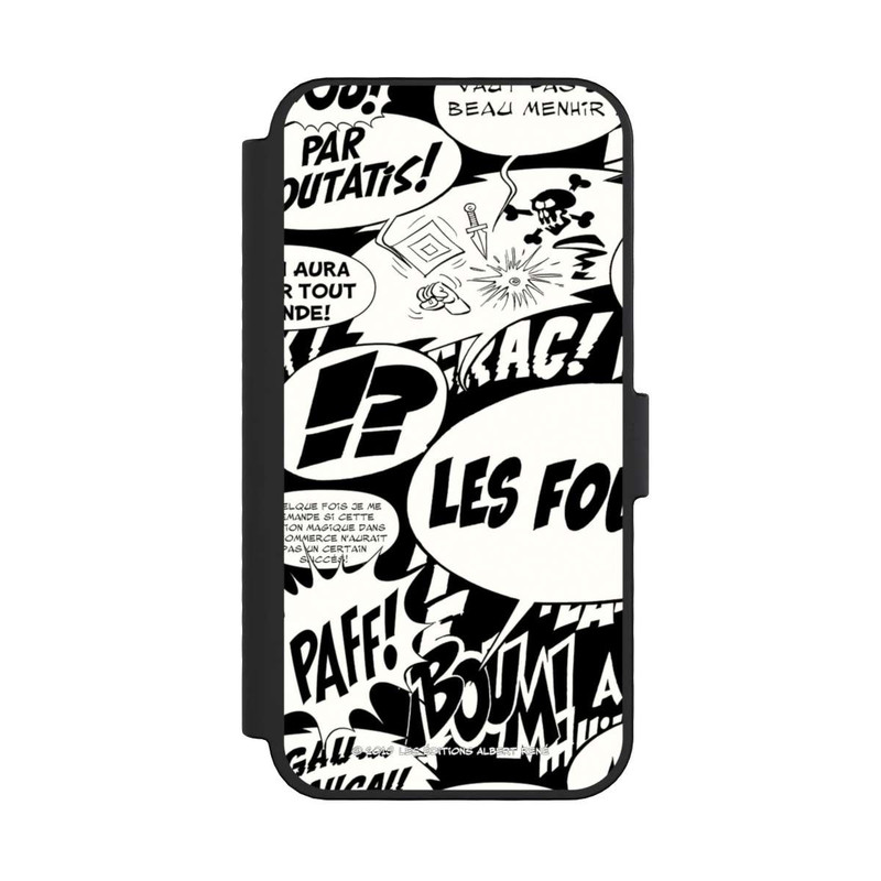 iPhone 16 Pro NIVOflip Bulles BD Astérix Noir