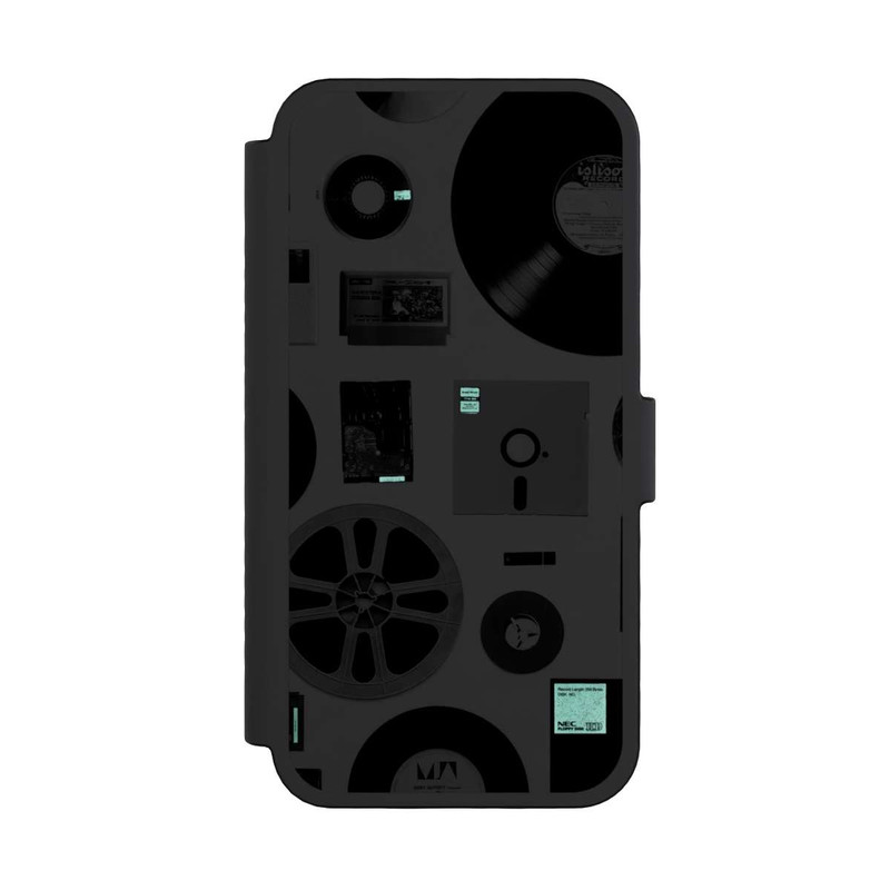 iPhone 16 Pro NIVOflip Data Tee ohne Hintergrund