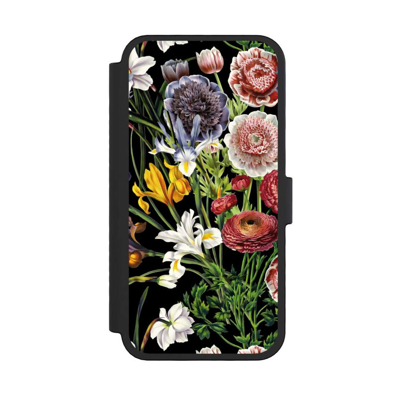 iPhone 16 Pro NIVOflip Altes Blumenmuster
