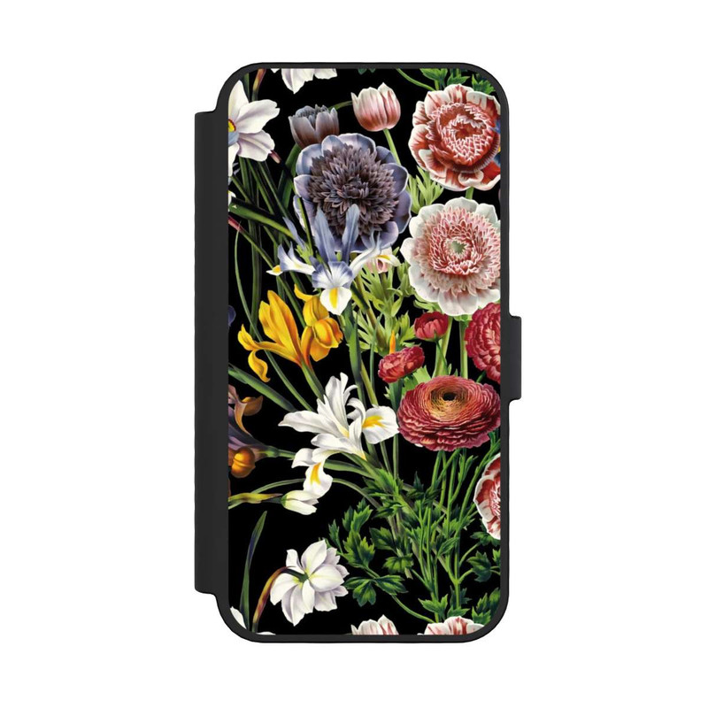 iPhone 16 Pro NIVOflip Motif de fleurs anciennes
