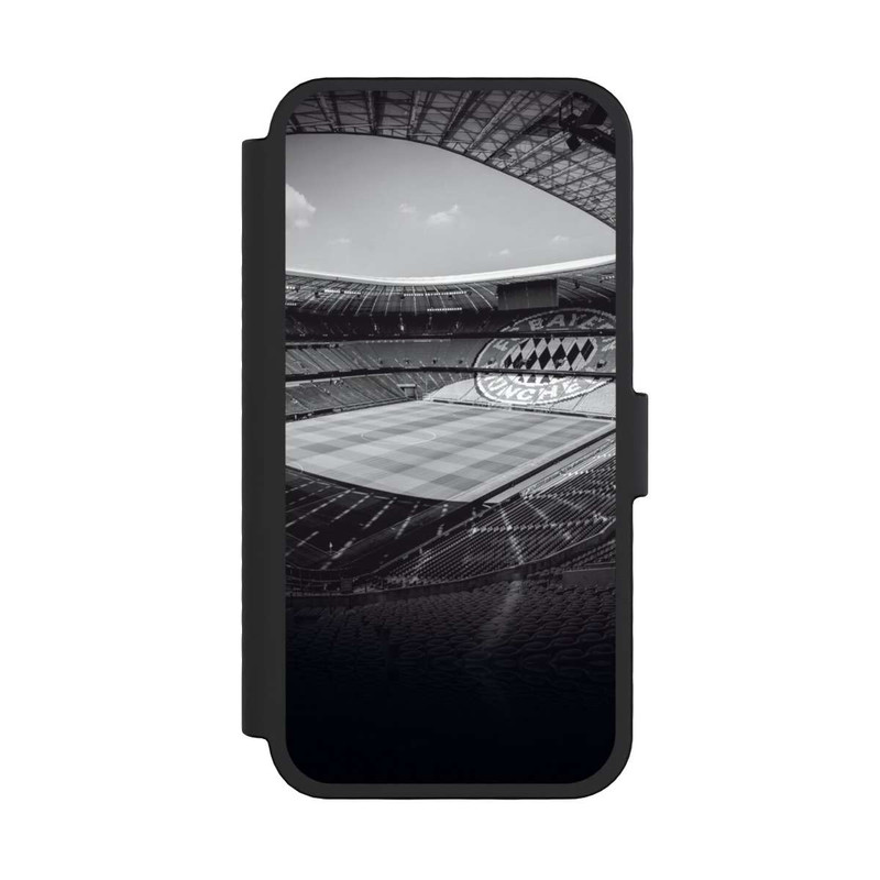 iPhone 16 Pro NIVOflip Stadion FC Bayern - Black White