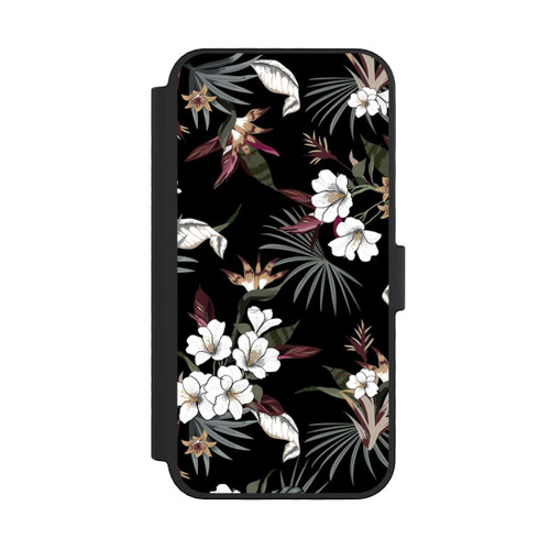 Apple iPhone 16 Pro NIVOflip Flowers Black