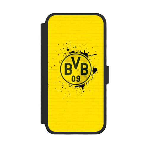 Apple iPhone 16 Pro NIVOflip Spraylogo Yellow - BVB