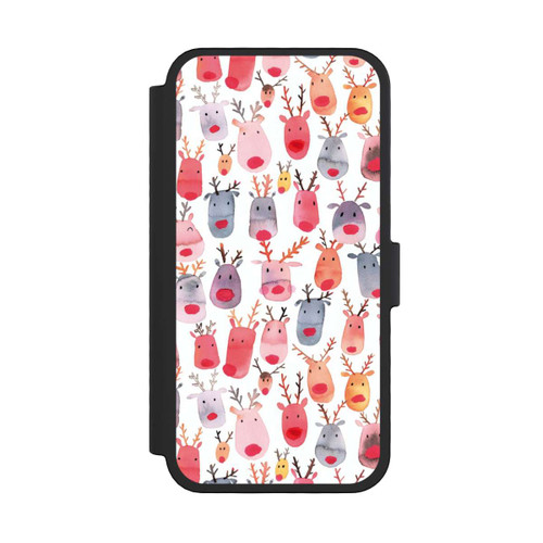 Apple iPhone 16 Pro NIVOflip  Niedliches Rentieraquarell