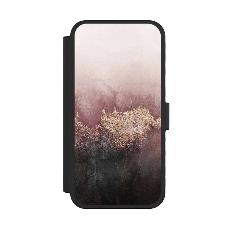 iPhone 16 Pro NIVOflip Rosa Himmelsstaub Golddruck