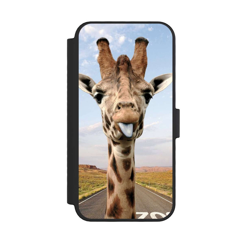iPhone 16 Pro NIVOflip Giraffe On Road