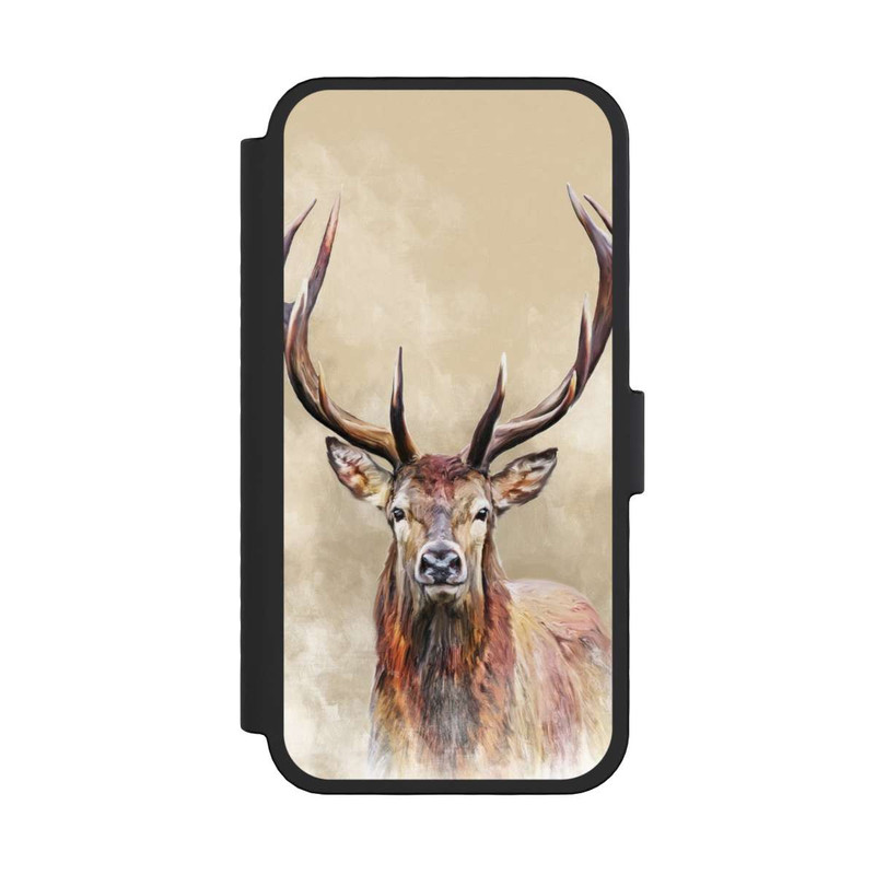 iPhone 16 Pro NIVOflip Gezeichneter Hirsch
