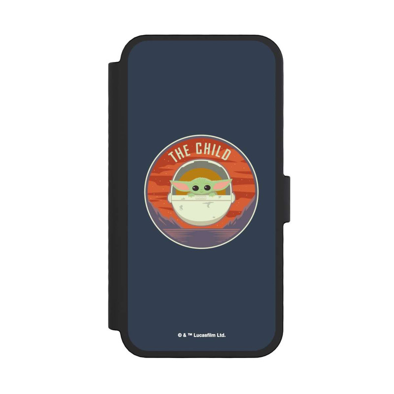 iPhone 16 Pro NIVOflip The Child Abzeichen Blau