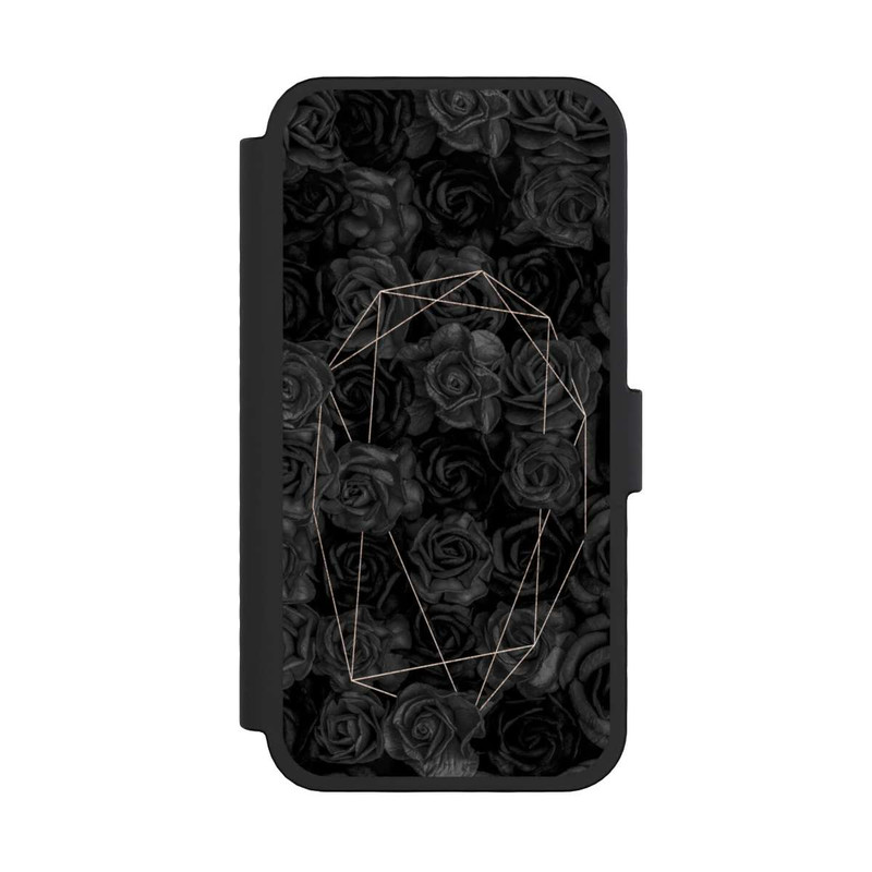 iPhone 16 Pro NIVOflip Schwarze Rosen