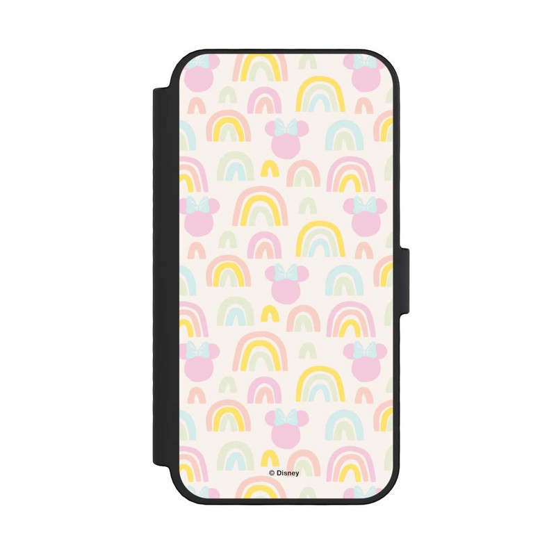 iPhone 16 Pro NIVOflip Minnie Regenbogen Muster