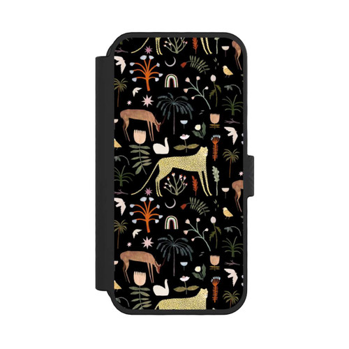 Apple iPhone 16 Pro NIVOflip Wild garden letters by Léa Le Pivert