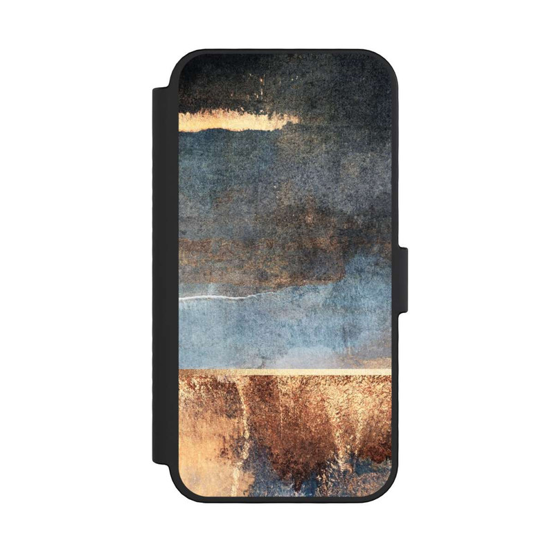 iPhone 16 Pro NIVOflip Sturm Golddruck