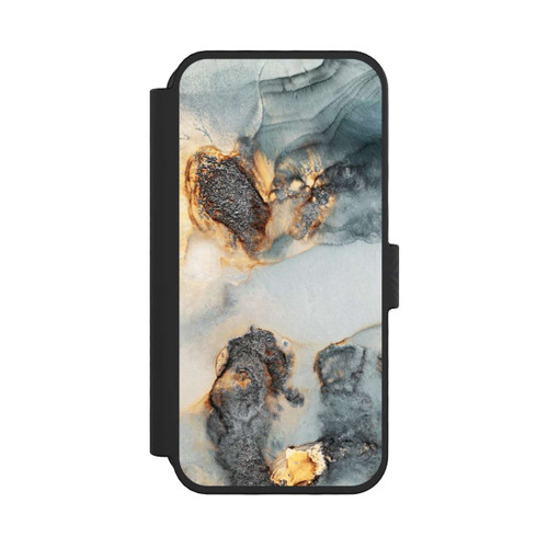 Apple iPhone 16 Pro NIVOflip Flutwellen Golddruck