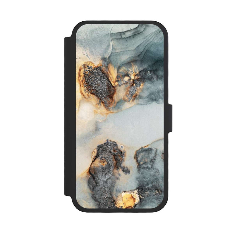 iPhone 16 Pro NIVOflip Flutwellen Golddruck