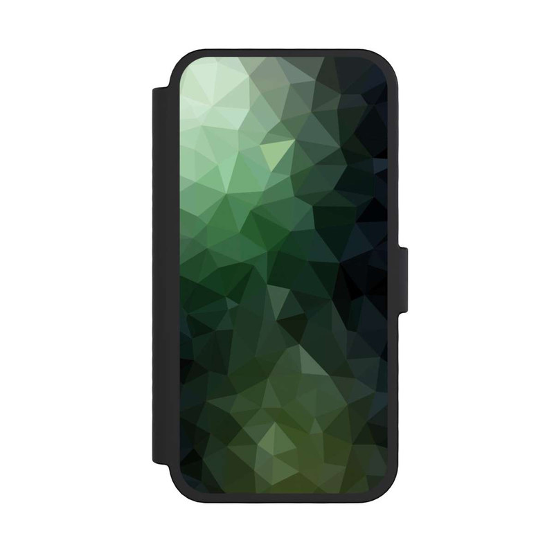 iPhone 16 Pro NIVOflip Polygonal Mosaic Green