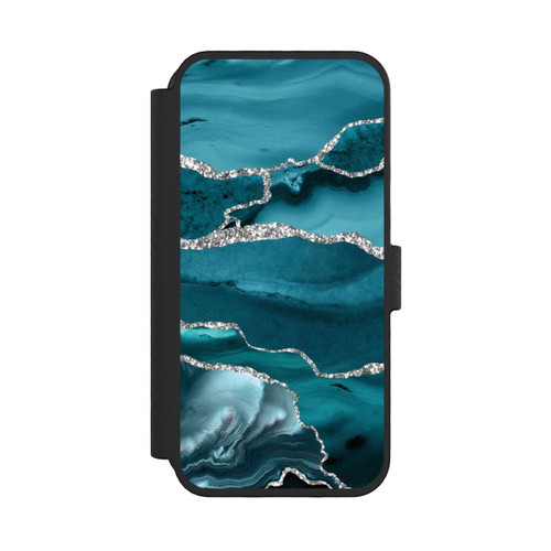 Apple iPhone 16 Pro NIVOflip Gletscher Eis Marmor