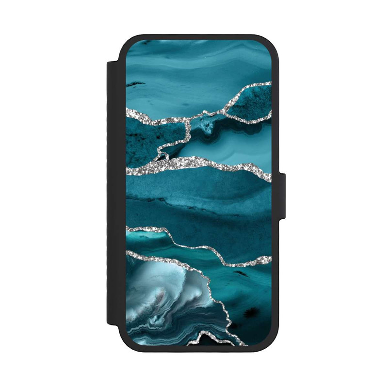 iPhone 16 Pro NIVOflip Marbre Glacier