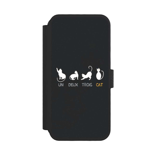 Apple iPhone 16 Pro NIVOflip Un Deux Trois Cat