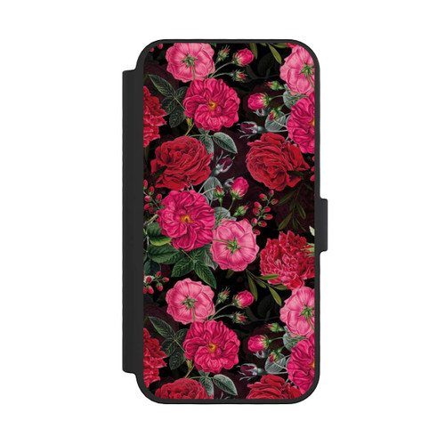 Apple iPhone 16 Pro NIVOflip Pink and Red Flowers