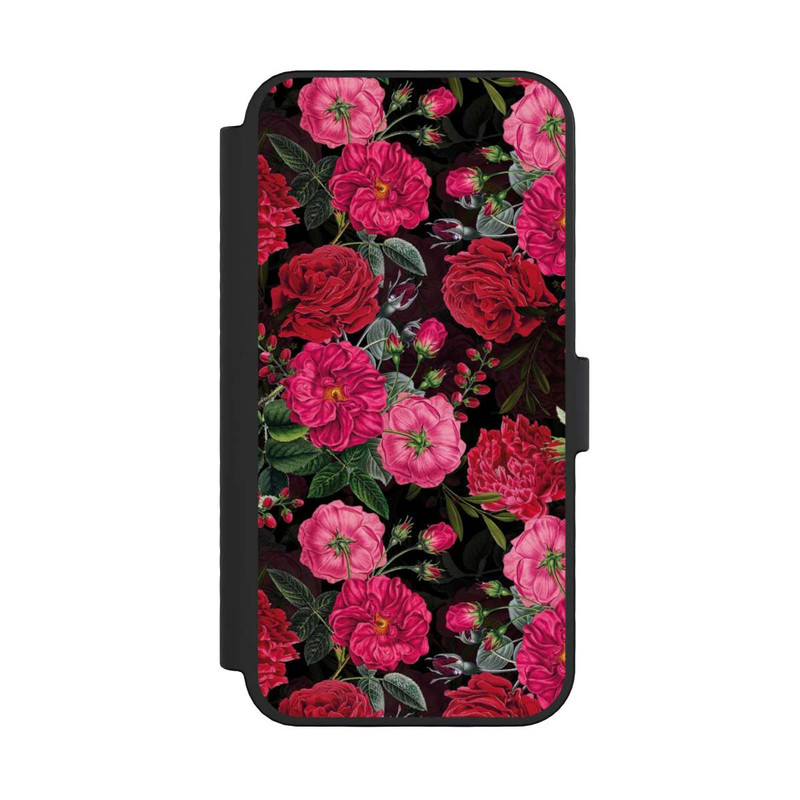 iPhone 16 Pro NIVOflip Pink and Red Flowers