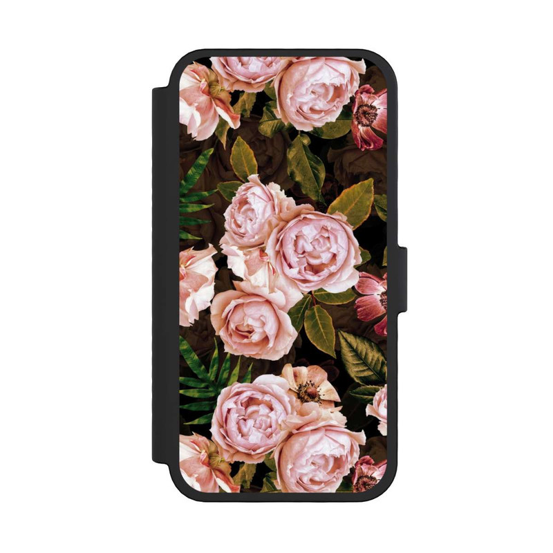 iPhone 16 Pro NIVOflip Fond des roses vintage