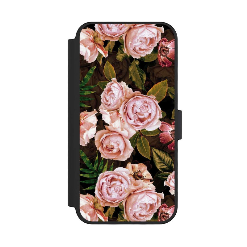 iPhone 16 Pro NIVOflip Fond des roses vintage