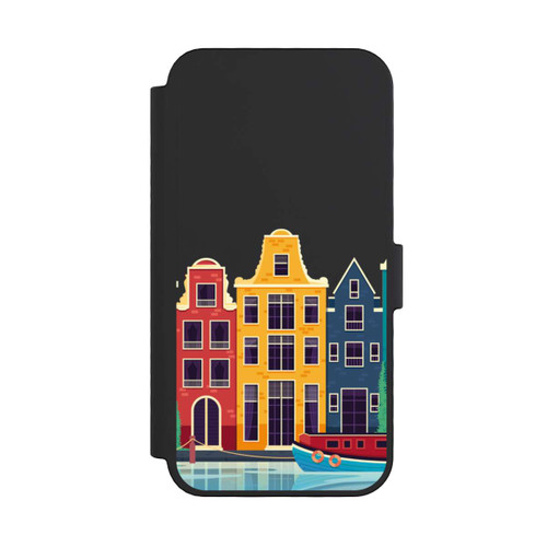 Apple iPhone 16 Pro NIVOflip Amsterdam Canal Houses