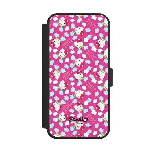 Apple iPhone 16 Pro NIVOflip Hello Kitty Regenbogenmuster