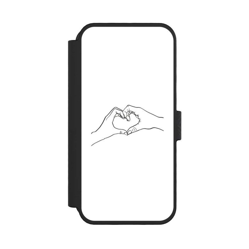 iPhone 16 Pro NIVOflip Love Hands Line Art