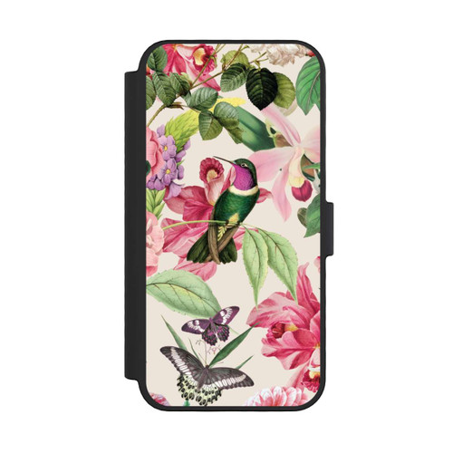 Apple iPhone 16 Pro NIVOflip Hummingbirds and Roses Pattern