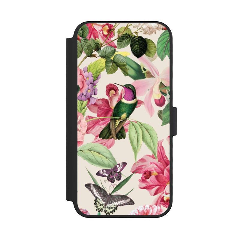 iPhone 16 Pro NIVOflip Colibris et roses