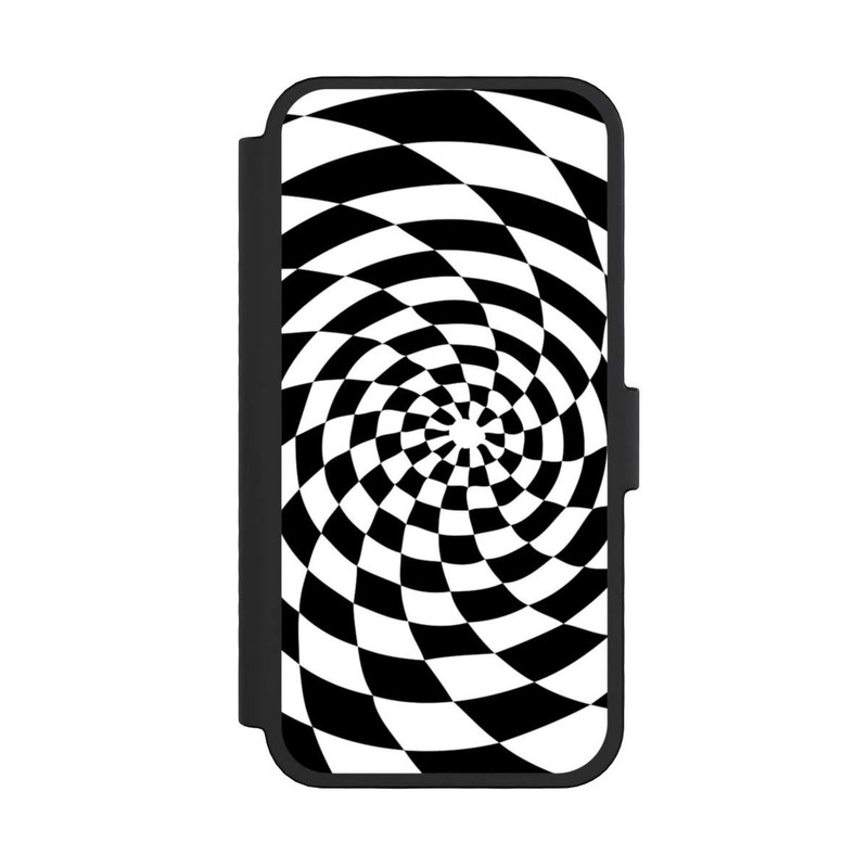 iPhone 16 Pro NIVOflip Illusion en noir et blanc