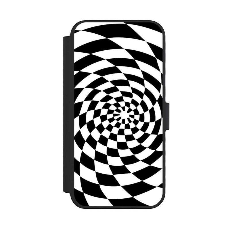 iPhone 16 Pro NIVOflip Illusion en noir et blanc