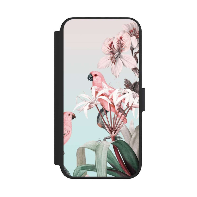 iPhone 16 Pro NIVOflip Paradis des perroquets pastel