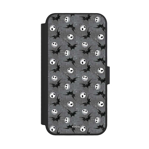 Apple iPhone 16 Pro NIVOflip Jack Grey Pattern Tim Burtons Nightmare before Christmas