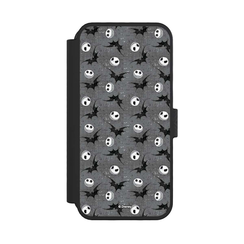 iPhone 16 Pro NIVOflip Jack Grey Pattern Tim Burtons Nightmare before Christmas