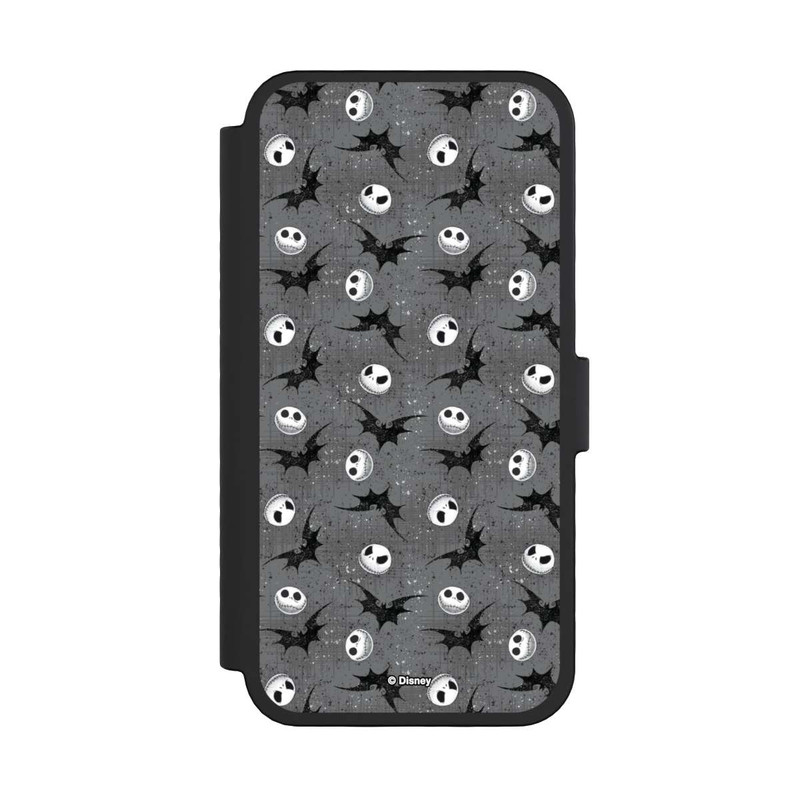 iPhone 16 Pro NIVOflip Jack Grey Pattern Tim Burtons Nightmare before Christmas