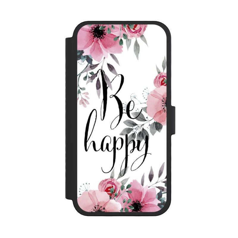 iPhone 16 Pro NIVOflip Be Happy Blumen