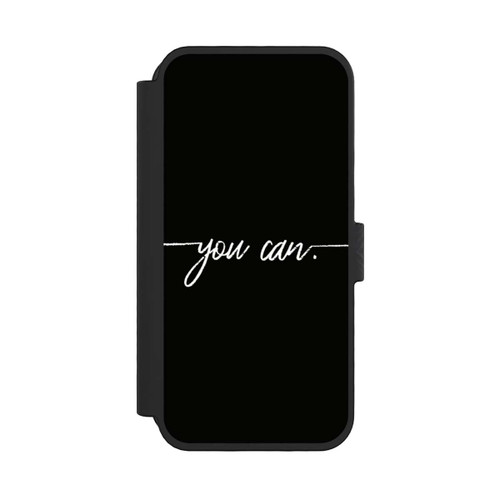 Apple iPhone 16 Pro NIVOflip You Can Schwarz