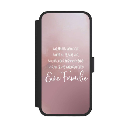 Apple iPhone 16 Pro NIVOflip Eine Familie Altrosa