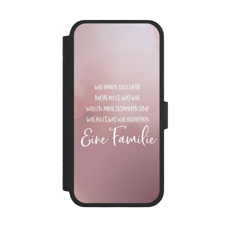iPhone 16 Pro NIVOflip Eine Familie Altrosa