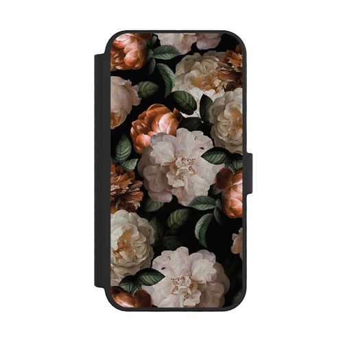 Apple iPhone 16 Pro NIVOflip Tapete mit Kupferrosen