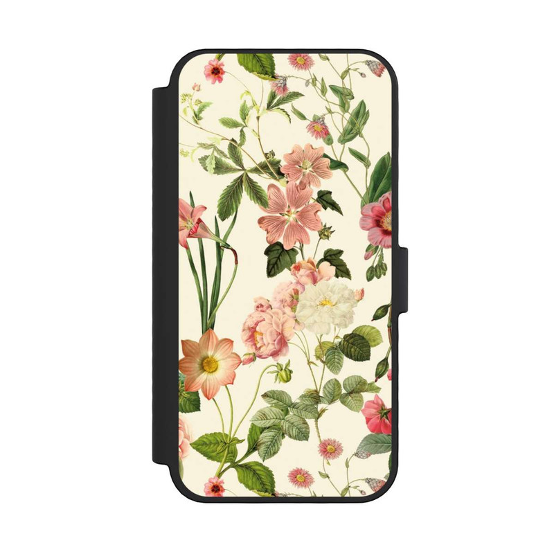iPhone 16 Pro NIVOflip Fleurs sauvages sur jaune clair