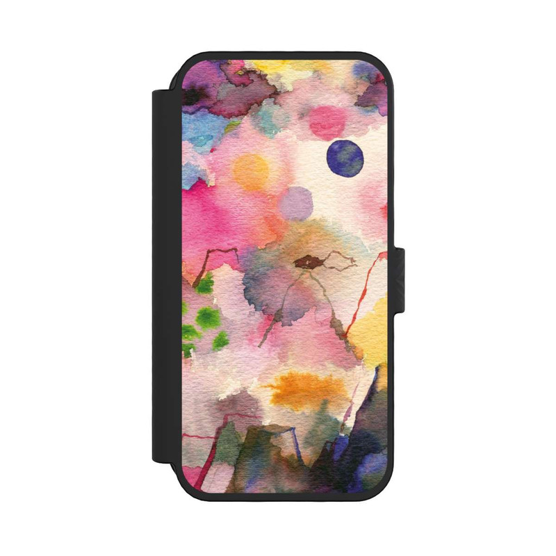 iPhone 16 Pro NIVOflip Watercolor Colorful Mountains