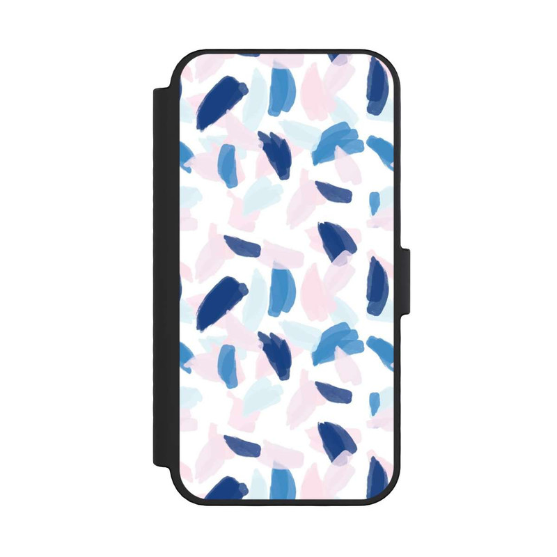 iPhone 16 Pro NIVOflip Peinture bleue et rose