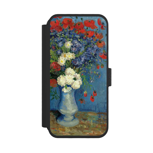 Apple iPhone 16 Pro NIVOflip Still Life Vase with Cornflowers and Poppies by Vincent Van Gogh