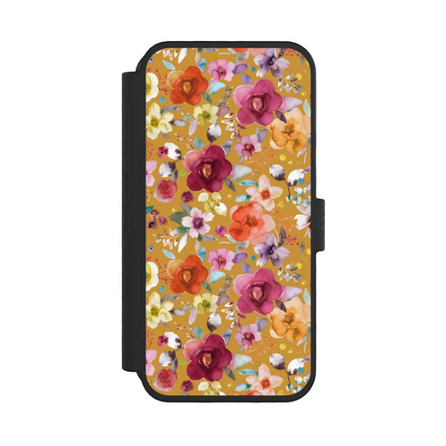 Apple iPhone 16 Pro NIVOflip Spring Floral Bouquets Mustard