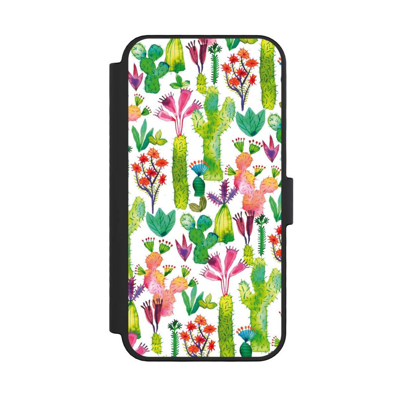 iPhone 16 Pro NIVOflip Jardin de plantes succulentes de cactus