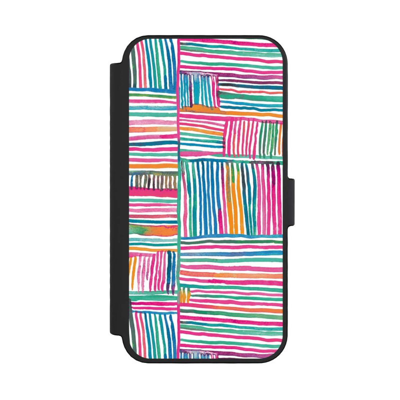 iPhone 16 Pro NIVOflip Lignes relaxantes à l’aquarelle