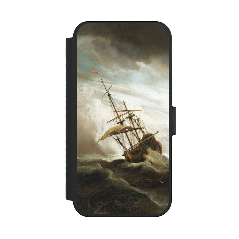 iPhone 16 Pro NIVOflip A Ship on the High Seas Caught by a Squall